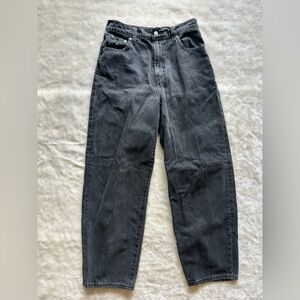 Levi's Women's Relaxed Black Washed Jeans